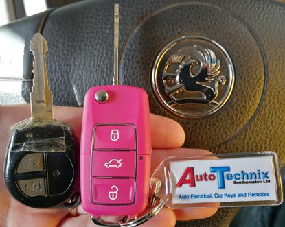Vauxhall Agila remote key replacement