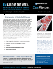 Sickle Cell Emergencies, Farhad Evoghlian