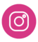 Pink and white Instagram logo
