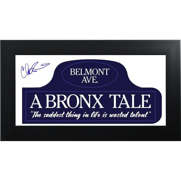 Chazz Palminteri Signed #1 New York Yankees A Bronx Tale Sonny