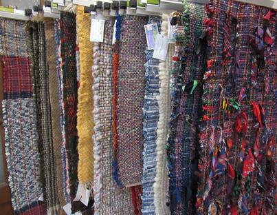 Handwoven Rugs, Rags, Ties, Roving and Wool