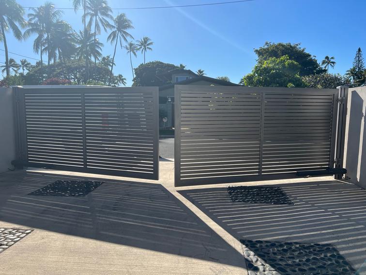 Modern Gates Honolulu, aluminum gates hawaii, gates