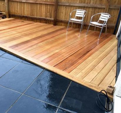 Decking design in Somerset