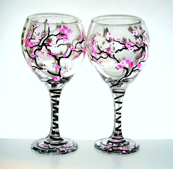 Wine Glass Painting, Painting For Adults