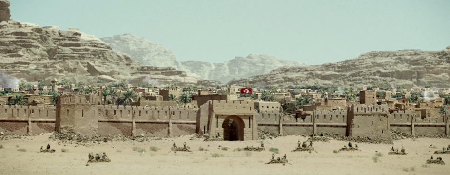 Huge Turkish fortress