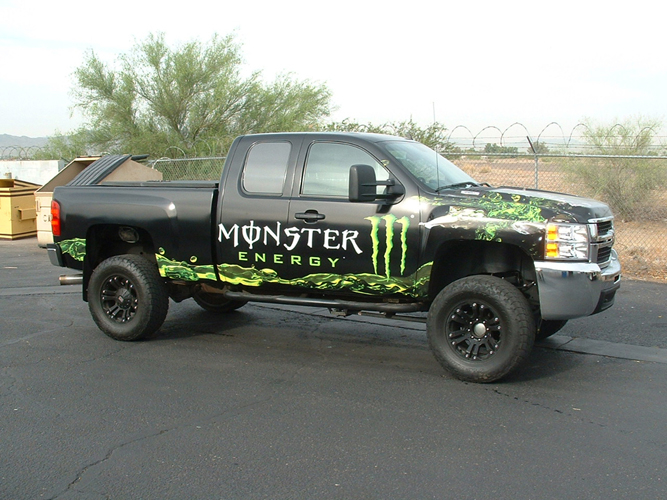 Monster Energy Drink® Car Wrap