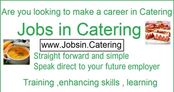 Looking for work in catering