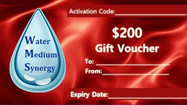 Image of Red Water Medium Synergy $200 Gift Voucher Card
