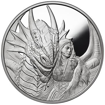 ANNE STOKES DRAGONS SILVER COINS