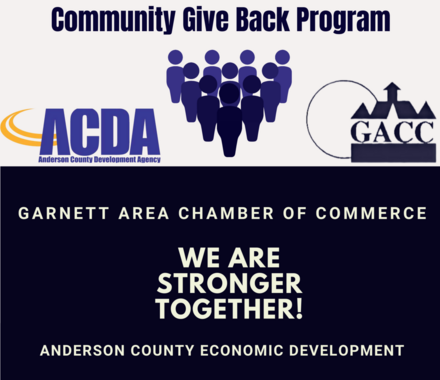 Community Give Back Program, Garnett, KS