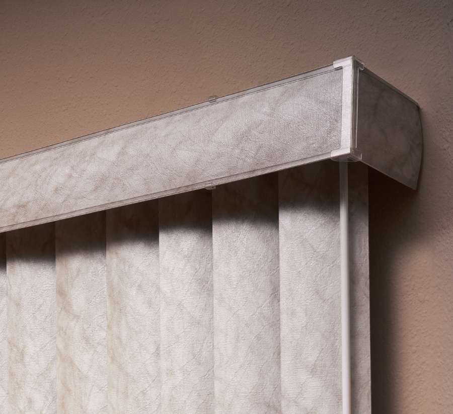 Valance for on sale vertical blinds