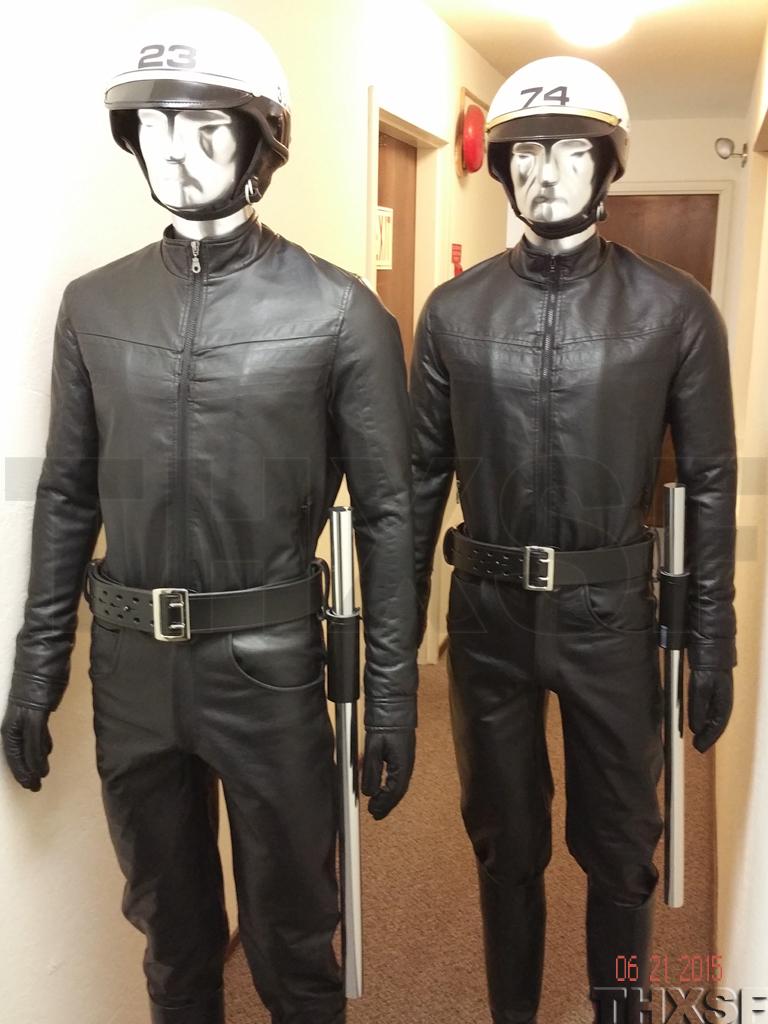 THX 1138 Life Size Cop Police