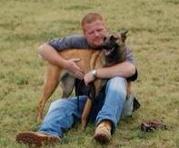 Metropolitan K-9 head trainer Greg Williams and Asja PSA 3