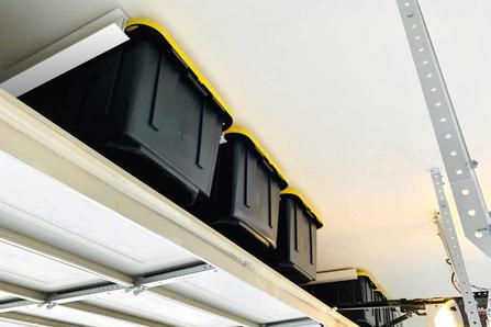 EZ Slide Tote Storage System - Overhead Garage Storage