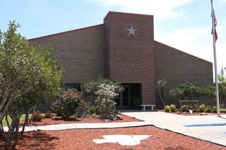exterior shot of Goliad County Sheriff's Office building