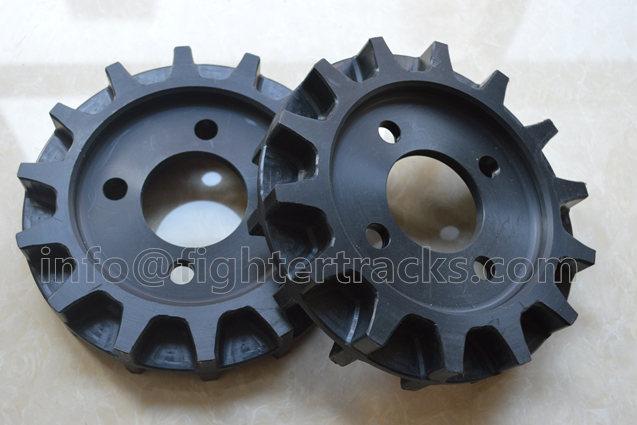 drive sprockets wheels for tracked robot tank chassis