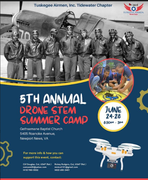 2024 5th Annual Youth Drone STEM Summer Camp