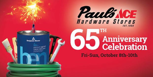 Paul's Ace Hardware's 61st Anniversary Sale