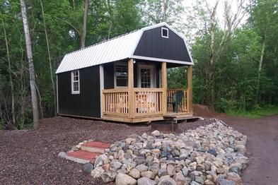 Camper Cabin Duluth Fond du Lac MN Campground