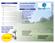 Golf Outing Brochure