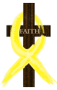 Yellow Ribbons for Liver Cancer & Military Support