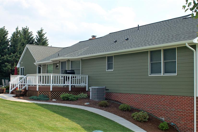 Rear View Siding and Roofing Contactors Frederick Maryland