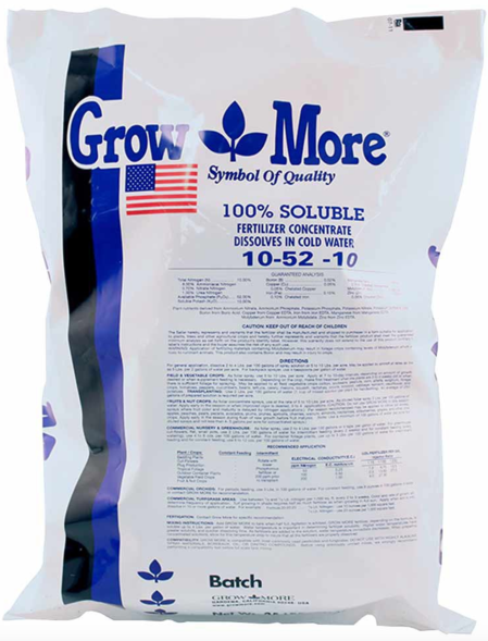 Grow More 10-52-10 Fertilizer Concentrate