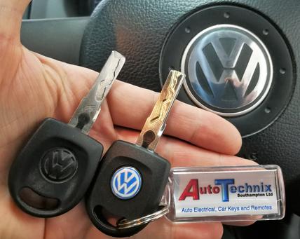 VW manual key
