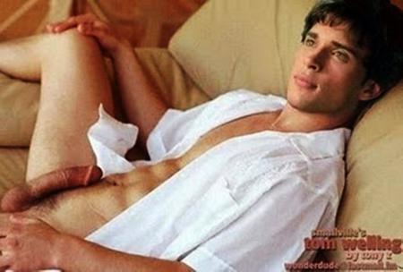 tom welling cock
