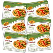 KJ Poultry Kosher MRE Meat Meals Ready to Eat, Gluten-Free Chicken Chow Mein – 6 Pack