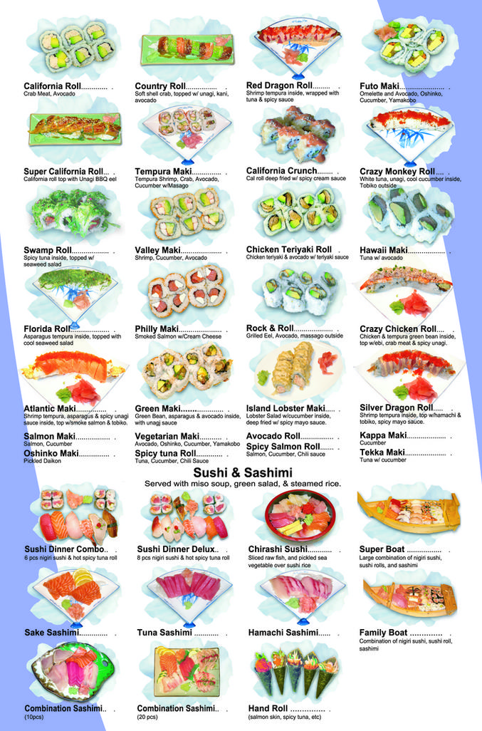 Sushi cuisine shop