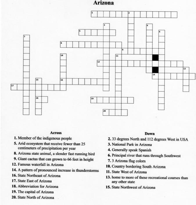 Crosswords