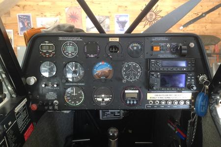 Piper PA-18 Super Cub Cockpit