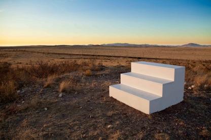 STEPS HOME by Dawn DeDeaux at Ballroom Marfa