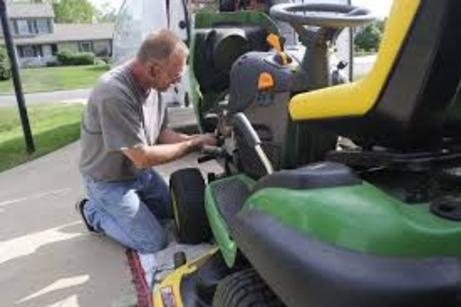 At home mower discount repair