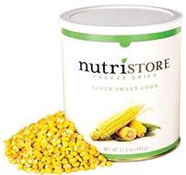 Nutristore Freeze-Dried Corn #10 Can – 40 Servings