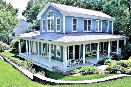 Hardie Siding Boothbay Blue