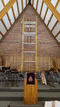 SA Flint cross lighting scaffolding