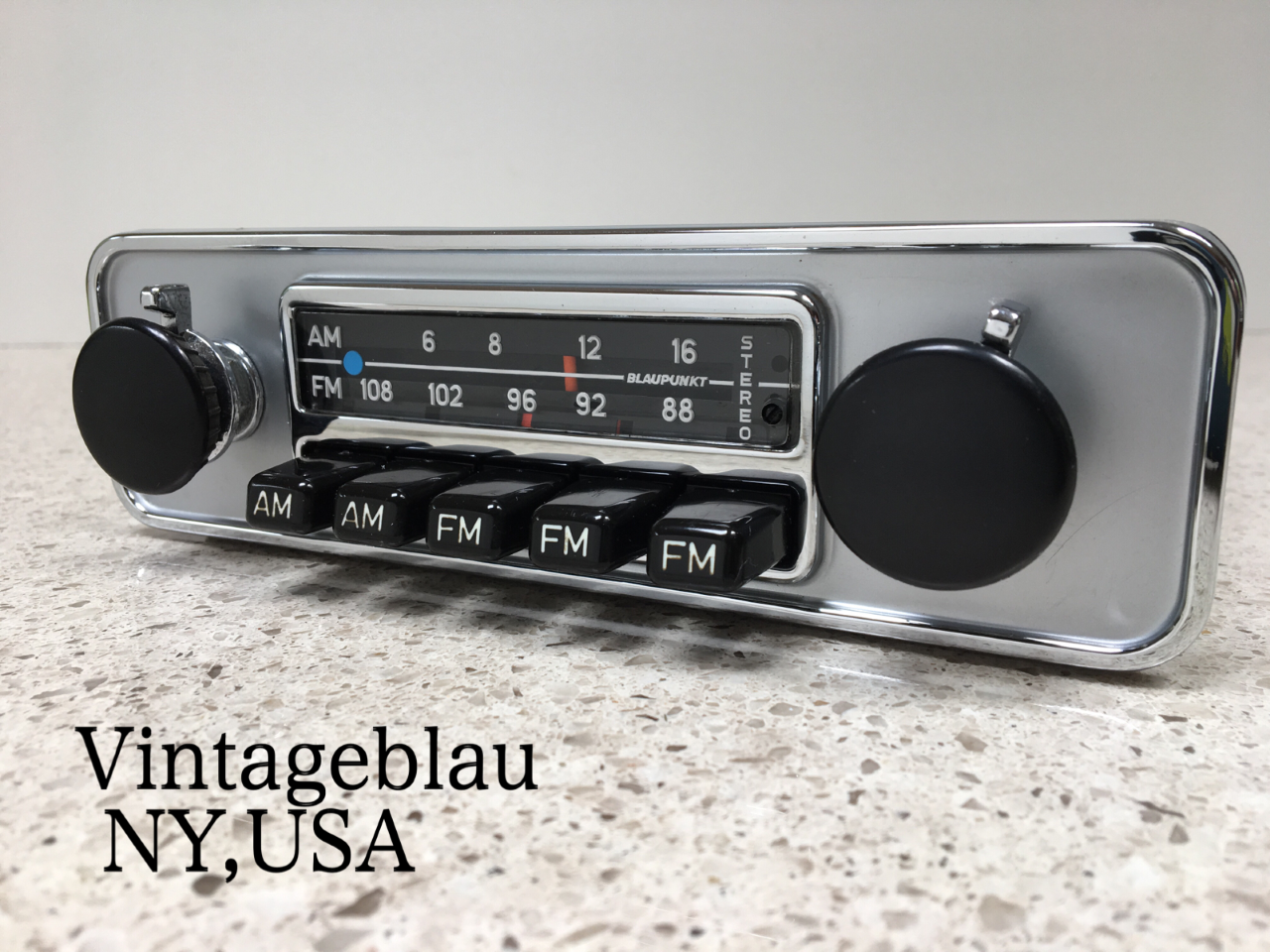 BUILT TO ORDER: BLAUPUNKT FRANKFURT 1971 Vintage Original High-End Classic Car  Auto Radio for Jaguar E-type Series 2, Series 3, and Other Cars of the  Period 1970 - 1975, Bluetooth Ready! - Classentials