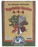 Down to Earth - Vegetable Garden 4-4-4 All Natural Organic Fertilizer - OMRI Listed
