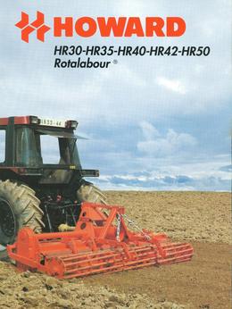 Howard Rotavator Model HR30-HR35-HR40-HR42-HR50 Brochure