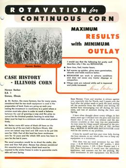 Howard Rotavation for Continuous Corn Brochure