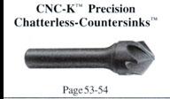 CNC-K Precision Chatterless-Countersink