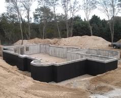 poured foundation