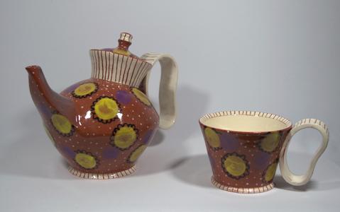 Earthenware, Porcelain Slip, and Underglaze, Cone 04 Oxidation