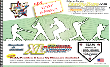 XL 11x17" Premium Scorebook
