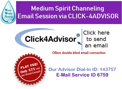 Water Medium Channeling Email Sessions Linked to Click-4Advisor Portal