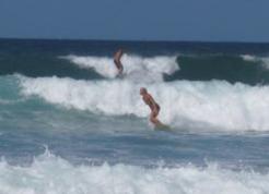 Surfing near Rincon Puerto Rico Rental Home