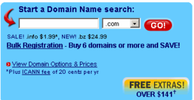 Domain names search