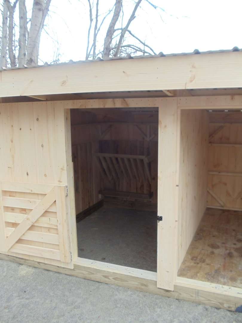 Goat Sheds Mini Barns And Shed Construction Millersburg Ohio